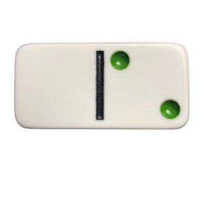 Double Twelve Dominoes Replacement Tile 0 2 Color Dot mq